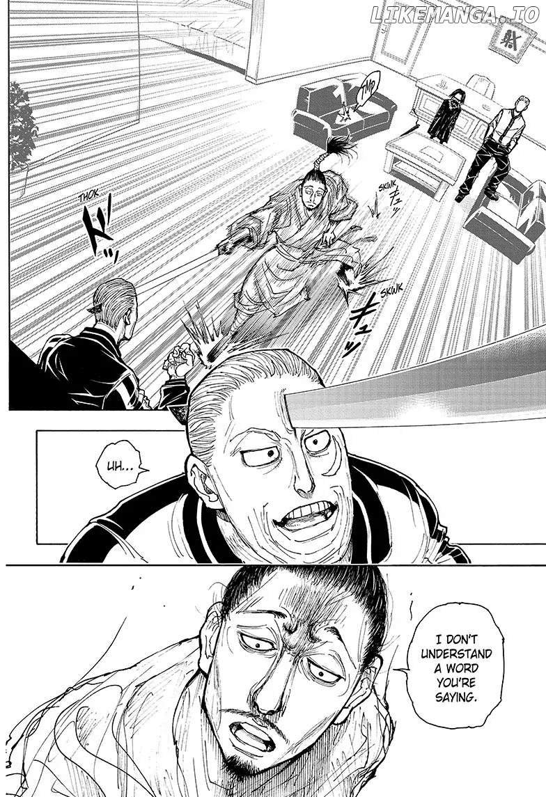 Hunter x Hunter, Chapter 393 image 02